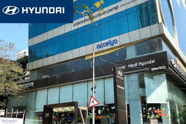 Hyundai Car showroom in  Louis Wadi, Thane